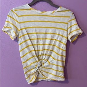 1 Slate cropped T-shirt